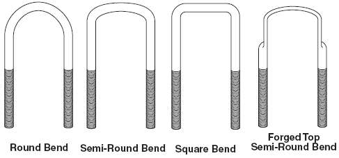 U-bolt types